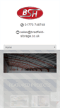 Mobile Screenshot of bradfield-storage.co.uk